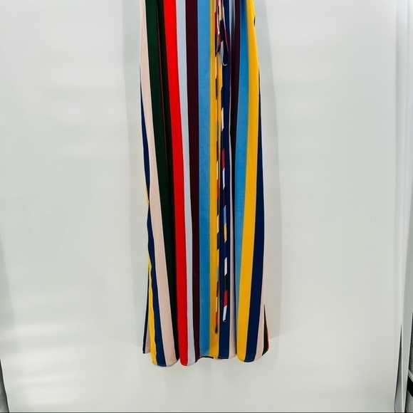 Belle Vere striped dress sleeveless multicolored size L - Picture 3 of 9